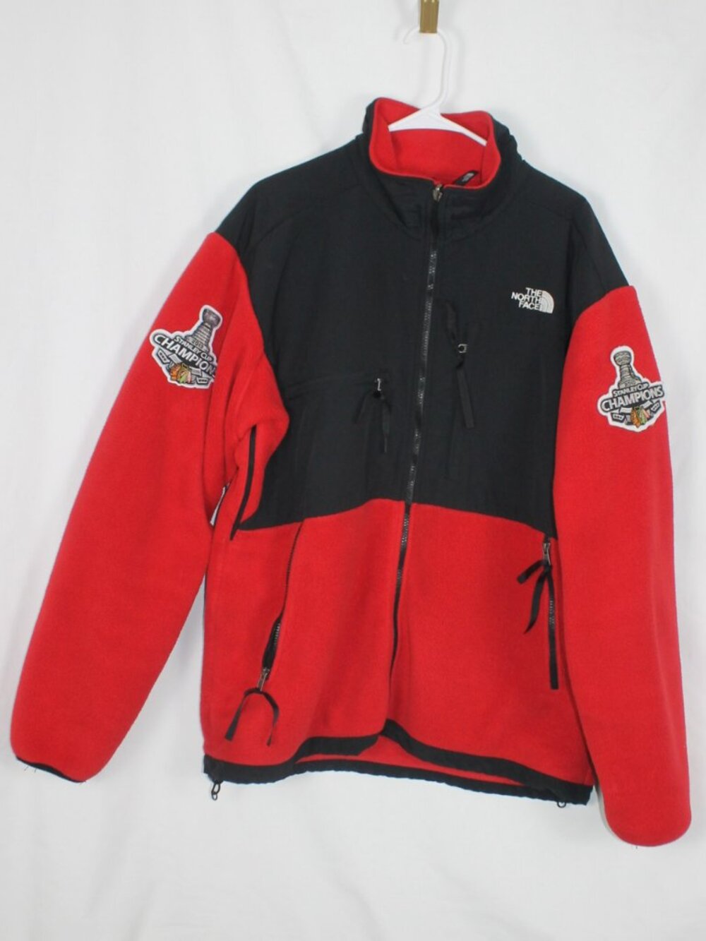 The North Face XL Chicago Blackhawks 2010-13 Stanley Cup Champions Fleece Jacket
